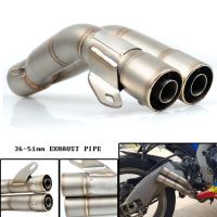 Motorcycle Motorcross Universal 36-51MM Scooter Exhaust Pipe Muffler For 990 Super1190 Adventure R 2013-2016 2013 2014