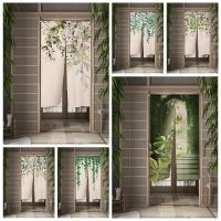 【YD】 Noren Door Curtain Partition Doorway Drapes Restaurant Half-curtain