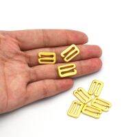 【cw】 Gold G hooks Slider Hooks Adjusters Swimwear or Bar Adjustment Making 0.5 quot;