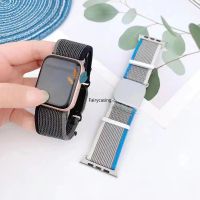 สายรัดสำหรับนาฬิกา Apple Ultra Band 49Mm 45Mm 40Mm 44Mm 41Mm 42Mm 38Mm สำหรับ IWatch Series 8 7 6 5 3 SE 2 1ชาร์จ2-In-สายรัด USB 1เส้น