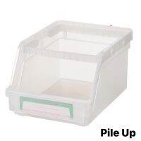 [คุณภาพดี] NEW IN!! CLEAR/PINK-MINT - กล่อง  STORAGE CONTAINER  STORAGE CONTAINER ของแท้จากญี่ปุ่น