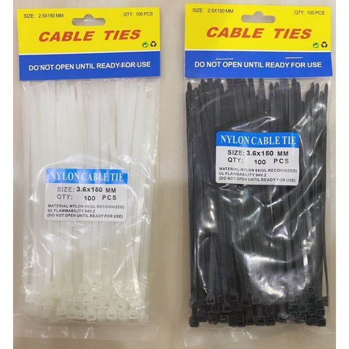 Nylon cable tie 4 x 150mm Lazada PH