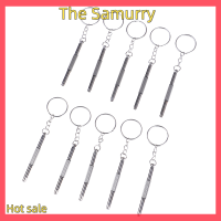 Samurry ✨Hot Sale✨ Car 10pcs Home แว่นตากันแดดแว่นตามือถือนาฬิกาซ่อมพวงกุญแจไขควงเครื่องมือ