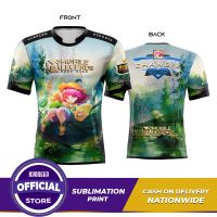 CHANG E FLORAL ELFO SKIN Mobile Legends Full Sublimation Tshirt Premium Quality