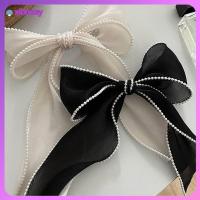 XIHONEY หวาน ไข่มุก ลำแสง คลิปหนีบผม Headwear กิ๊บติดผม Bowknot Barrettes กิ๊บติดผมหางม้า