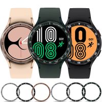 【lolo Watch】[Hot} Galaxy Watch4 40มม. 44ชุด Bezel ฝาครอบวงแหวนสำหรับนาฬิกา Samsung 4เคสป้องกันกรอบโลหะกันกระแทกแบบใหม่