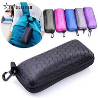 New Glasses Storage Box Eyewear Cases Cover Sunglasses Case For Women Glasses Box With Lanyard Zipper Eyeglass Cases For Men