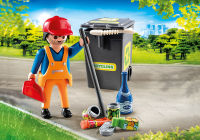 Playmobil 70249 Special Plus Street Cleaner สเปเชียล พนักงานทำความสะอาด