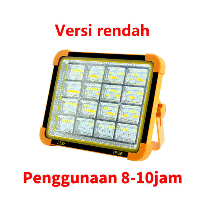 Lampu LED yang baru Lampu emergency surya super bright 300W LED 4 mode