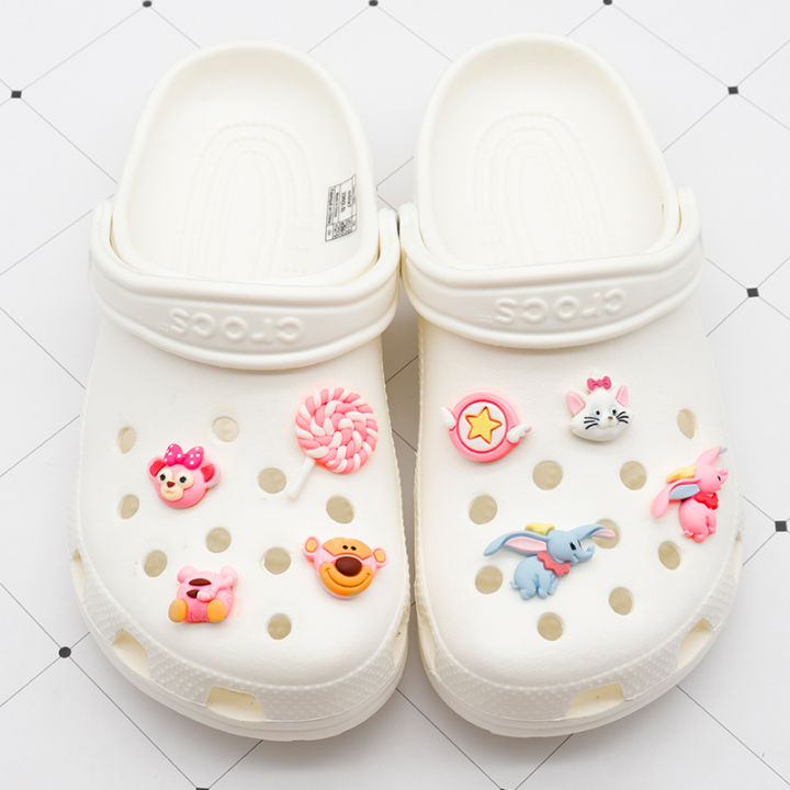 Cartoon hole shoes decorative buckle shoe buckle accessories upper ...