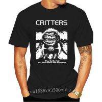 New Critters - Movie Classic 80 Cult Comedy Horror Mens Round Neck Short Sleeves Cotton Bottoming Casual Tops Fashion Clothin