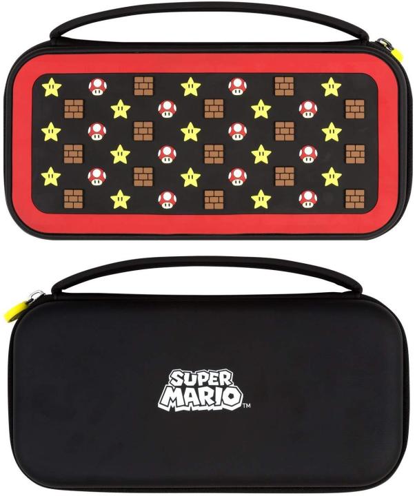กระเป๋า-nintendo-switch-ลายเห็ด-ดาว-super-mario-super-mario-bag-for-nintendo-switch-super-mario-bag-hard-case-mario-switch-nintendo-switch-bag-กระเป๋า-super-mario