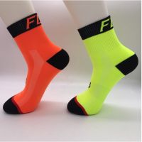 Uni Sport Outdoor road LOGO F0x Racing MTB Socks Breathable Cycling Socks-STOKIN READY STOCK LOCAL