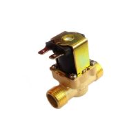 12v eletric Solenoid Valves 1/2" normally closed  Copper body 24v water valve  have filter Valves