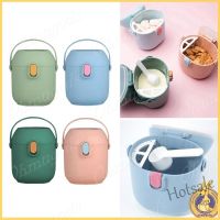 【hot sale】 ✿✐ C01 OMGx Baby Milk Powder Container Box Airtight Food Grade Storage Cereal Toddle Snack Containers Spoon for Feeding Accessories