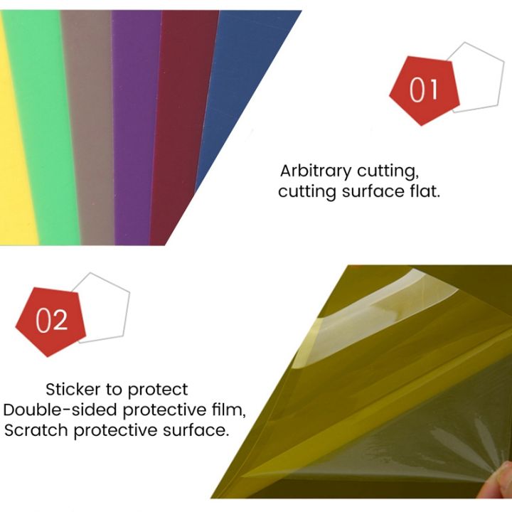 pack-of-6-colour-films-gel-transparent-coloured-film-heat-resistant-for-lamps-coloured-filter-30-x-21-cm
