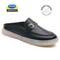 Scholl Semi-slipper  รองเท้าสกอลล์-เมล่า Mela รองเท้ารัดส้น ผู้หญิง Womens Sandals รองเท้าสุขภาพ นุ่มสบาย กระจายน้ำหนัก New รองเท้าแตะแบบใช้คู่น้ำหนักเบา Scholl รองเท้าหอยทาก