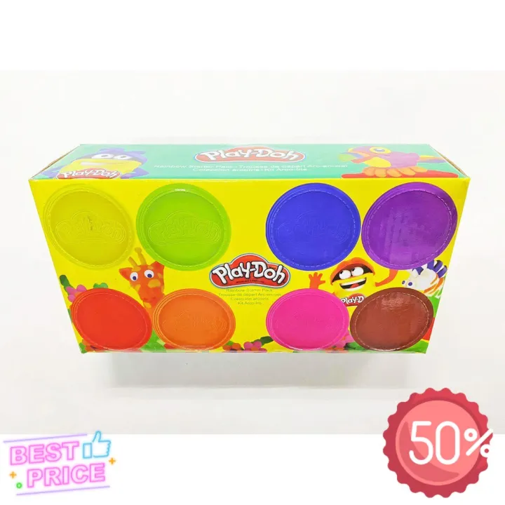 Play Doh Eight (8) Colors Clay Dough Toy fXEV BKToys Lazada.co.th