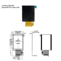 1.8นิ้ว128*160อนุกรมโมดูล LCD สี TFT SPI 128X160 ST7735แสดงผลพร้อมอินเตอร์เฟซ SPI ชุดสำหรับ Arduino Diy 5พอร์ต IO