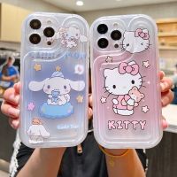 เคสการ์ตูน Hello Kitty Cinnamoroll เคสโทรศัพท์สำหรับ iPhone 14 Pro Max เคส14 Pro 14เคสโทรศัพท์มือถือนิ่มกันกระแทกฝาหลังสำหรับ iPhone 13 Pro Max 13 Hello Kitty เคสโทรศัพท์สำหรับ12 Pro Max 12 Hello Kitty 11เคสห่อหุ้ม