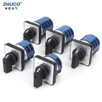 ‘；【=- ZHUCO SZW26/LW26-32 32A On-Off-On  3 Position 1-4 Phase 1-0-2 Cam Automatic Changeover Switch D101.1 D202.2 D303.3 D404.4 240V