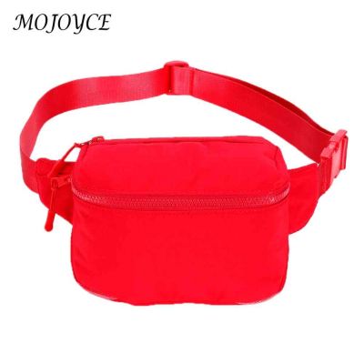 Waterproof Fanny Pack Bum Bag Casual Unisex Sport Purse Pocket Fashion Multi-function Outdoor Portable Nylon for Fitness Running 【MAY】
