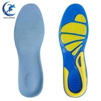 Silicon Gel Insoles Foot Care Plantar Heel Sport Insoles Shock Absorption Pads arch orthopedic Insole for Camping Hiking Running Shoes Accessories