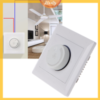 Aleaty? การปรับพัดลมเพดานควบคุมความเร็ว SWITCH Wall button dimmer SWITCH 220V 10A