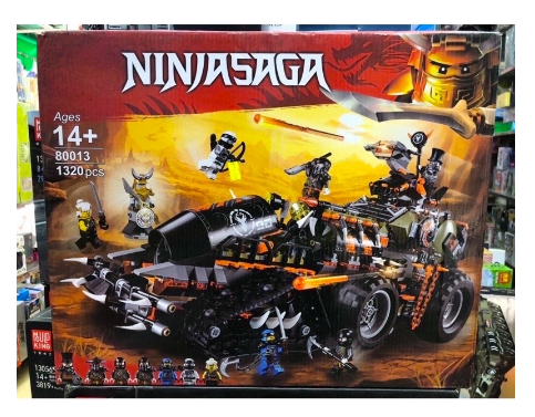 Ảnh Thật] Đồ Chơi Trẻ Em Lắp Ráp Non Lego Ninjago - Leji 80013 , T2117 (  Xếp Hình Pháo Đài Di Động Ninjago 1320 Mảnh ) | Lazada.Vn