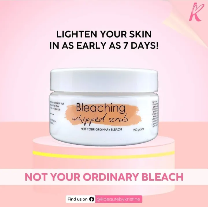 KBEAUTE BLEACHING WHIPPED SCRUB Lazada PH