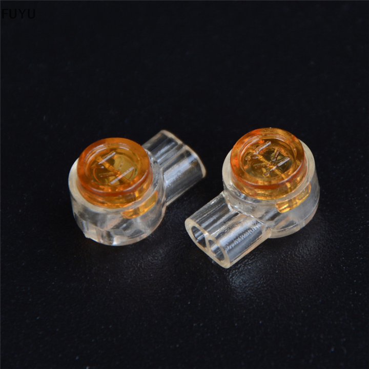 fuyu-50pcs-rj45-connector-crimp-connection-terminals-k1ตัวเชื่อมต่อสายไฟกันน้ำ-ethernet-สายโทรศัพท์ขั้ว