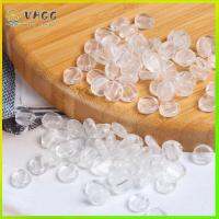 VHGG 100pcs/bag Plastic Elastic Band Anti-slip Drawstring Button Buckles Adjustable Beads Flat Spiral Buckle