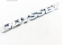 โลโก้ฮอนด้า ออดิสเซ่ ODYSSEY Letter Logo Car Auto Rear Trunk Lid Emblem Badge Sticker Decal Replacement For HONDA ODYSSEY