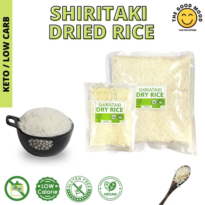 Organic Dried Shirataki Skinny Rice 500g1KG 100g Konjac KetoLow Carb ...