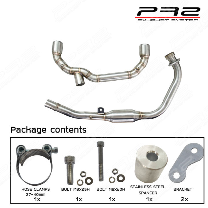 pr2-คอท่อ-full-system-powerbomb-for-honda-cbr300r-cb300f-ออกคู่