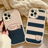 เคสป้องกัน ซิลิโคนนิ่ม ลายหมีน้อยน่ารัก สำหรับ IPhone 12 13 X Xs Xr 7 8 Myxx