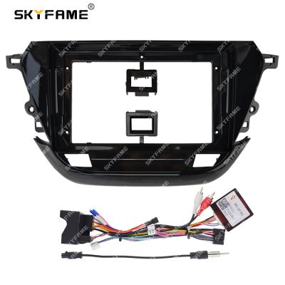 SKYFAME Car Frame Fascia Adapter Canbus Box Decoder For Opel Corsa 2020 Android Radio Dash Fitting Panel Kit