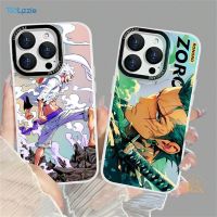 เคส Tizzie เคสมือถือ Hp Infinix Hot 30i 11 Play Hot 10 Play Hot 10 Lite Smart 7 Smart 6 Smart 5 Luffy NICA และ Soren เคสแข็งไล่ระดับสีสดใส Dongxiang