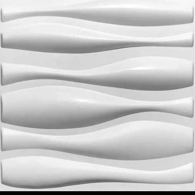 3D Wall Art Decor by Lyon Designs 50cm x 50cm Waves 2 wall decor 3d