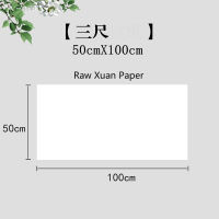 100sheet Half-Ripe Xuan Paper Chinese Brush Painting Calligraphy Practice Special Paper Chinese Rice Paper Thicken Papel Arroz