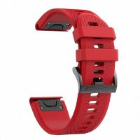 For Garmin Fenix 5X/Fenix 5X Plus Straps, 26mm Soft Silicone Wristband Replacement Bands with Quick Release Connectors Compatible for Garmin Fenix 5X / Fenix 3 / Fenix 3 HR GPS Watch