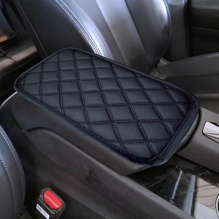 Car Center Console Armrest PU Leather Car Center Console Cushion Vehicle  Armrest Cushion Auto Arm Rest Pad Middle Consoles Protector Hand Rest Pillow  For SUV/Truck appropriate
