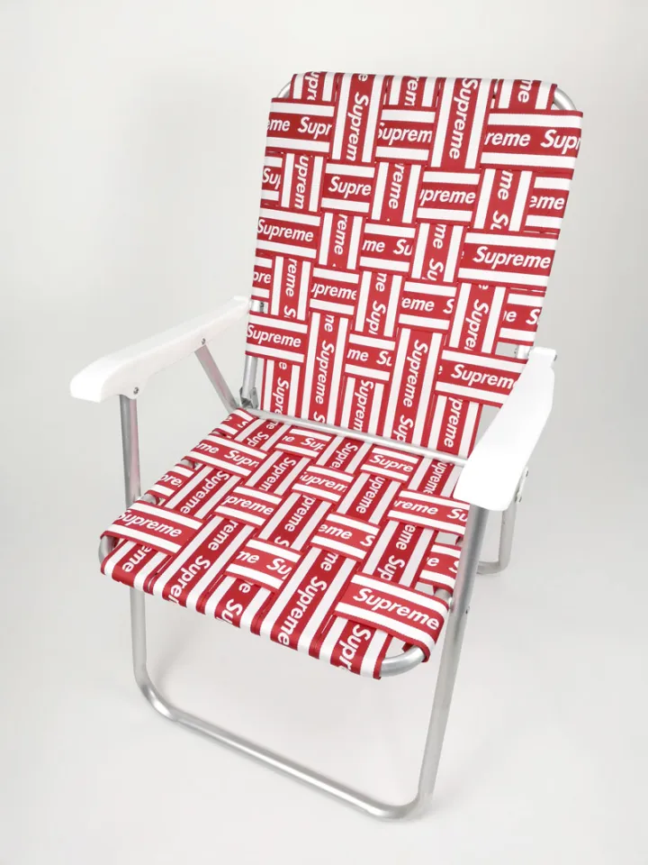 Supreme 20ss folding chair Lawn Chair barrage chair outdoor