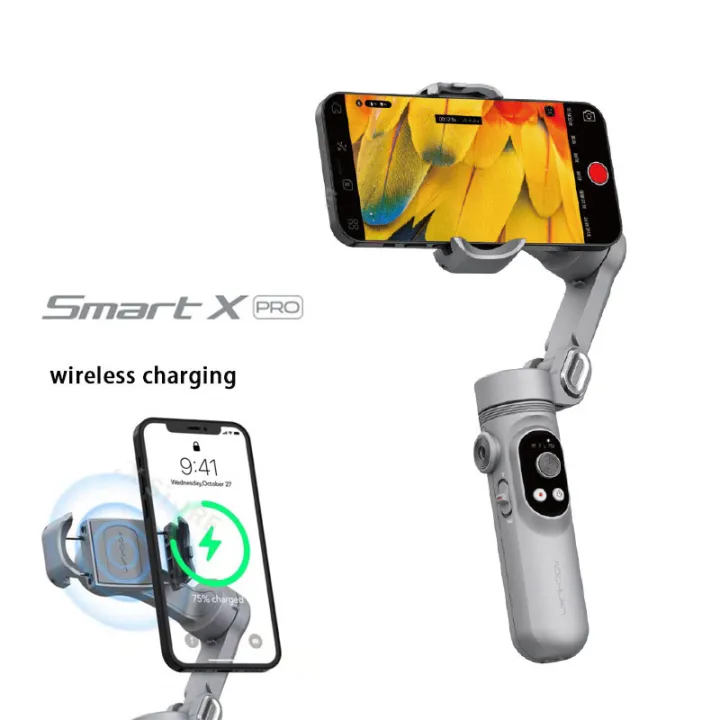 AOCHUAN Smart X Pro 3Axis Smartphone Gimbal Handheld Stabilizer with