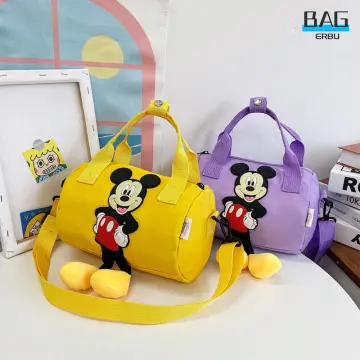 Disney Mickey Mouse Cartoon Backpack Lovely Children Messenger