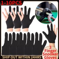 3 Finger Universal Pool Cue Snooker Gloves Billiard Gloves Shooters Carom Snooker Cue Gloves Left/Right Hand Billiard Accessory