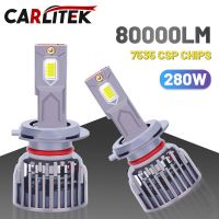 80000LM H7 H4 H11 LED Headlight Bulbs 280W High Power Canbus H1 H8 HB4 HB3 9005 9006 Turbo Lamp 6000K White 7535 CSP Car Lights Bulbs  LEDs  HIDs