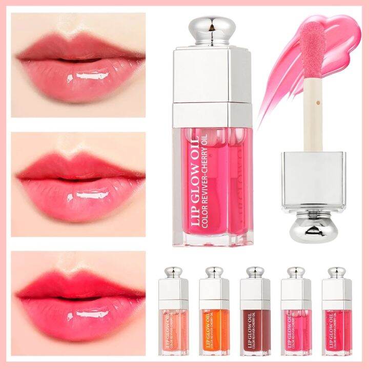 Ibcccndc Clear แฟชั่น6Ml Moisturizing Lip Oil Plumping Lip Gloss เซ็ก ...