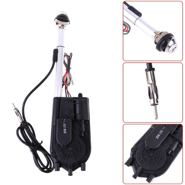 12v-universal-car-auto-am-fm-radio-electric-power-automatic-antenna-aerial-kit