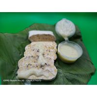 Tempeh เทมเป้สด (ถั่วเหลือง+ควินัวสามสี) ทำใหม่ทุกวัน ขนาด 100 กรัม #วีแกน #มังสวิรัติ